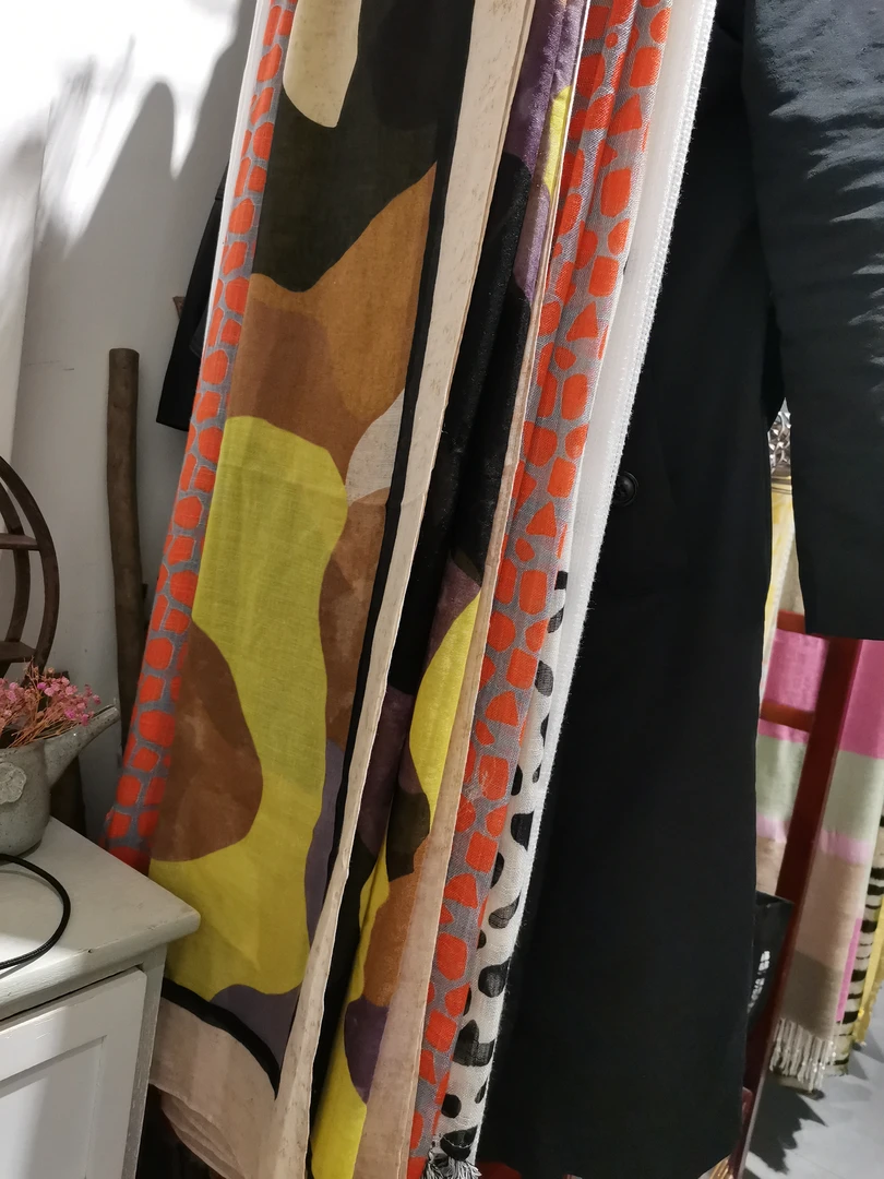 d1大地色文艺范围巾