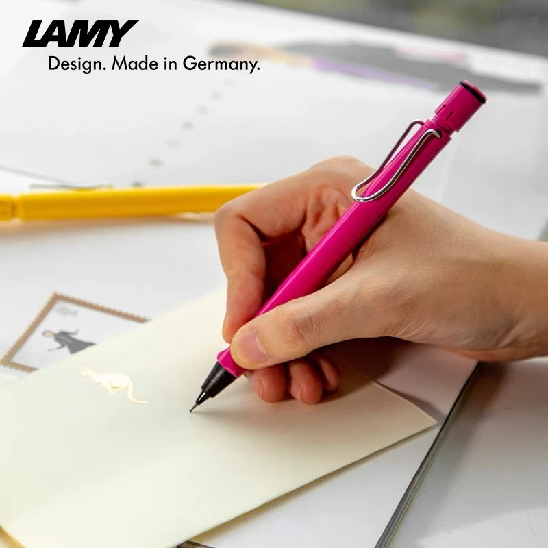 LAMY/凌美德国狩猎safari系列自动铅笔粉色开学必备用品质感学习