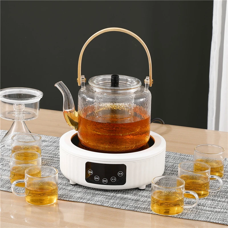 智能电陶炉茶炉家用小型煮茶器养生玻璃壶煮茶自动转保温茶炉套装