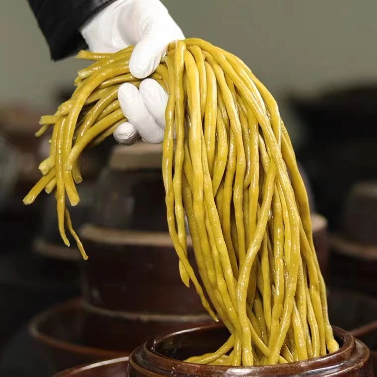 【精选】泡豇豆酸豆角正宗农家下饭菜开味菜湖南350克袋装酸豇豆