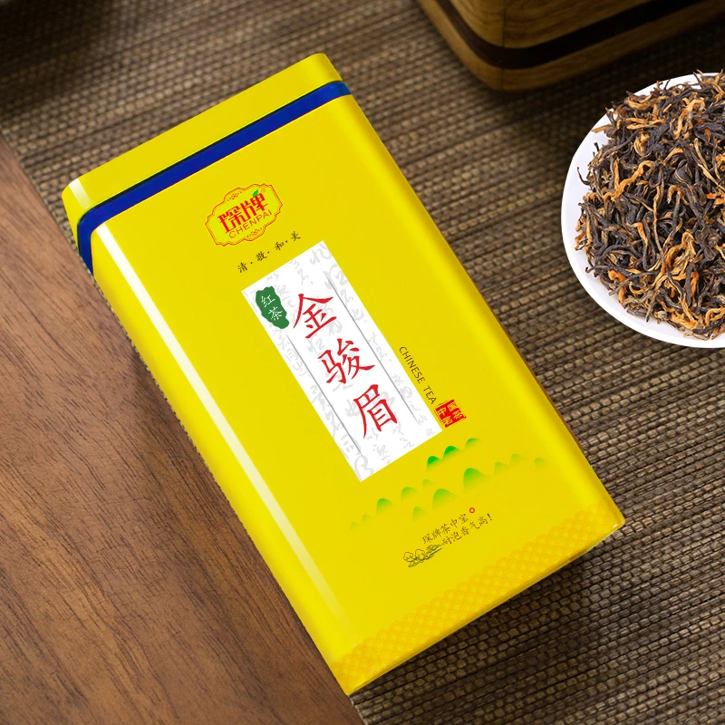 琛牌茶叶金骏眉红茶250g高山工夫新茶礼盒礼品送礼茶礼物厂家直销