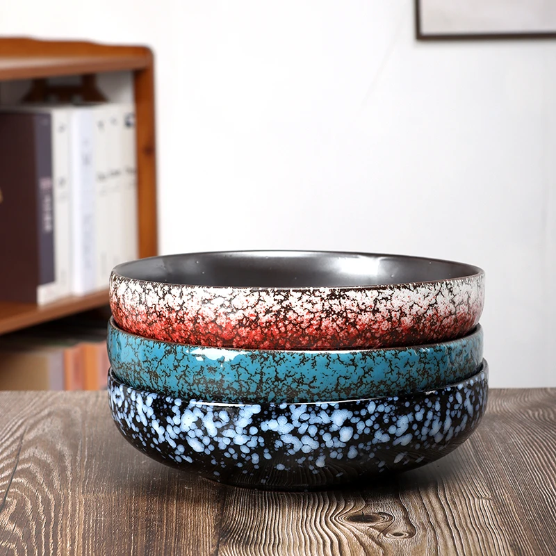 多肉花盆大口径陶瓷花盆包邮特大号简约家用手绘花盆陶瓷大号拼盘