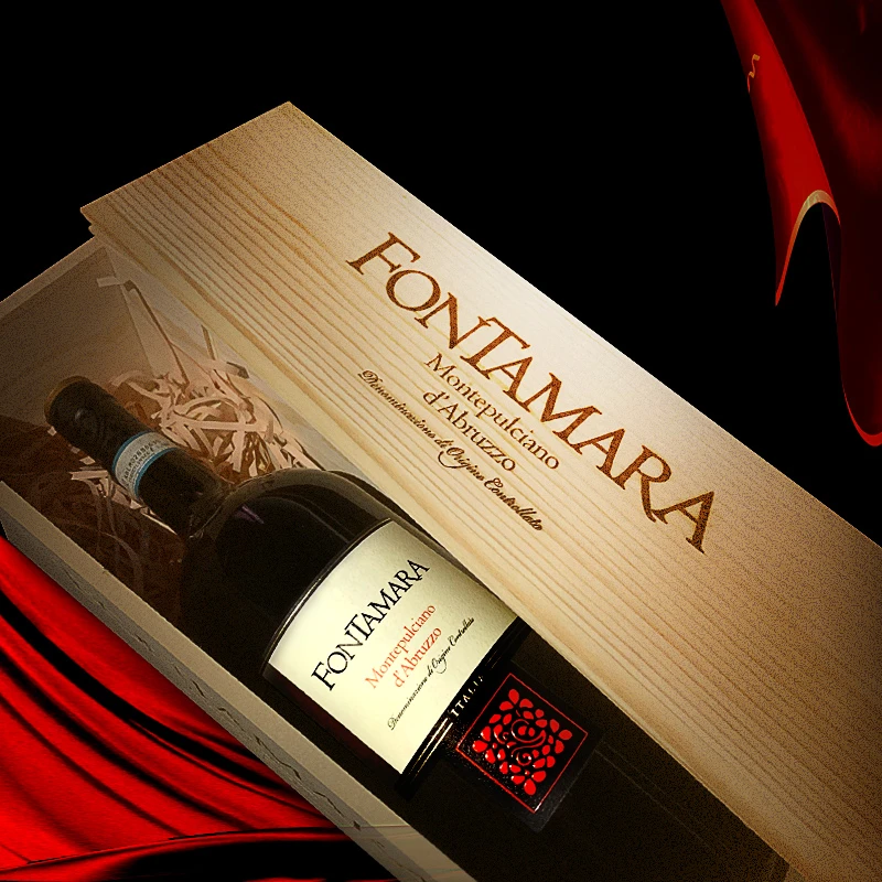 意大利原瓶进口DOC级红酒富玛干红葡萄酒1.5L木箱装