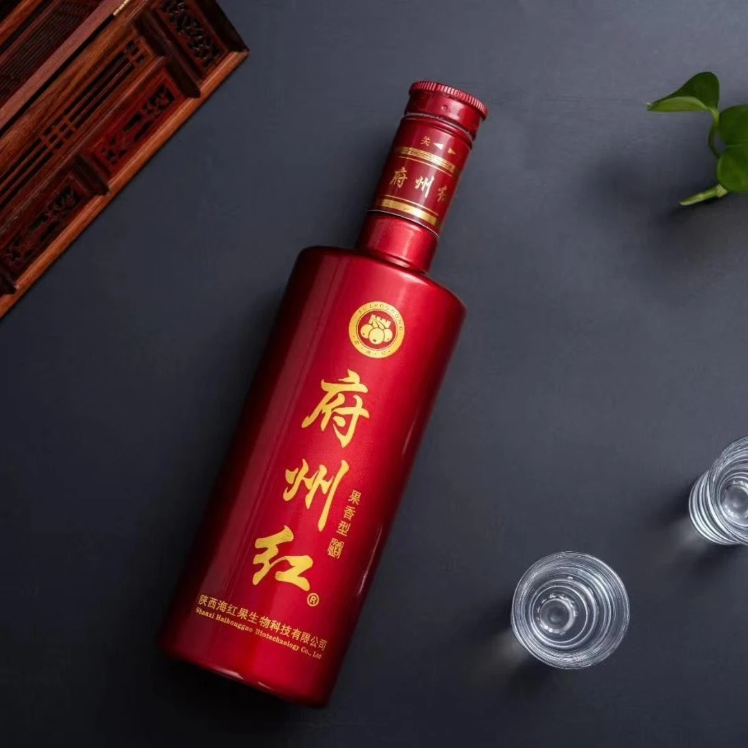45°府州红酒2瓶装（500ml×2）（海红果酒）优质果香型