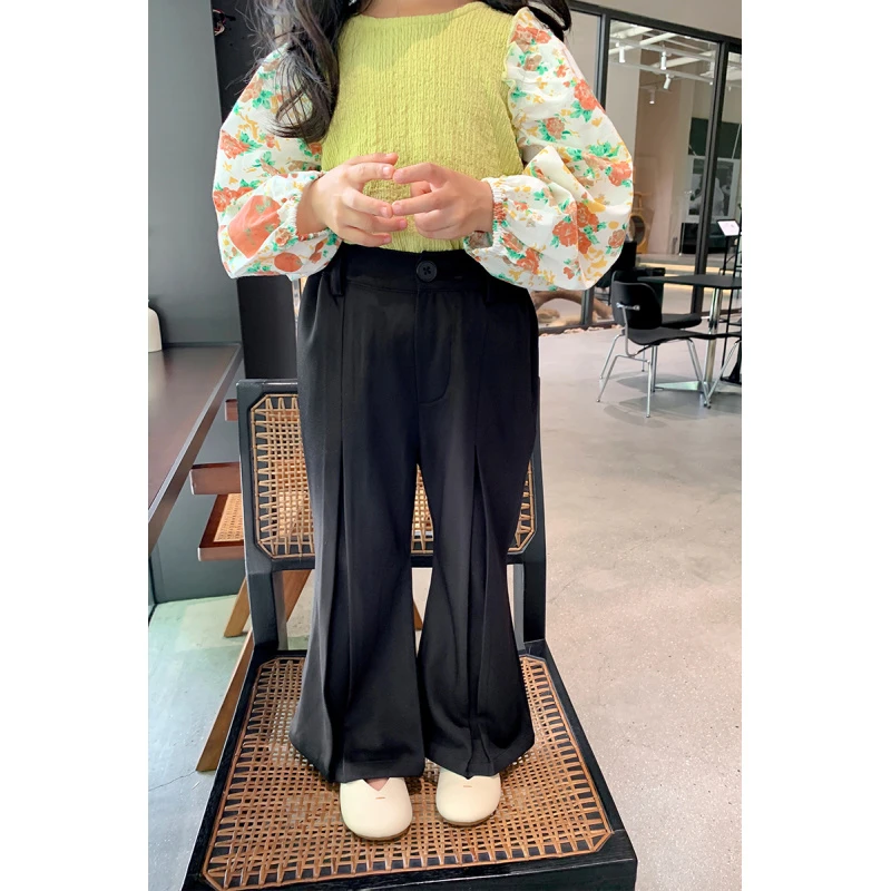 杨梅家童装秋季新品女童休闲裤MC06081