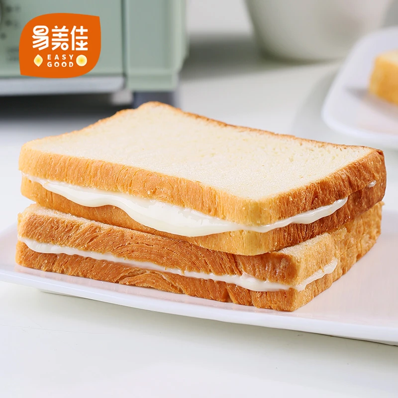 易美佳乳酸菌夹心吐司面包500g早餐食品整箱