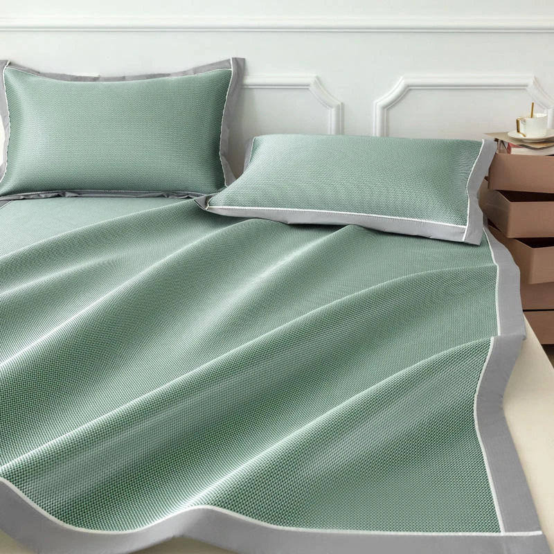 夏季新款冰丝凉席可水洗机洗贵妇高端凉席透气防刮不起球不勾丝