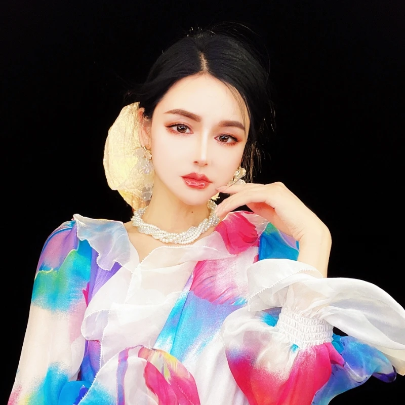 【CC设计】虞美人高级定制连衣裙