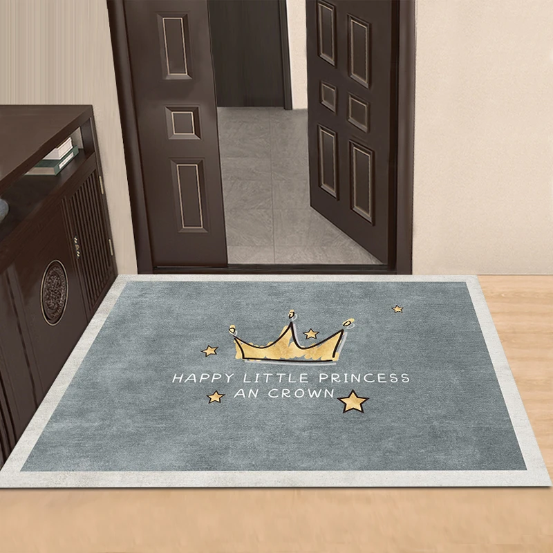 专属硅藻泥简约款入户门地毯吸水防滑耐磨家用浴室地垫门厅脚垫