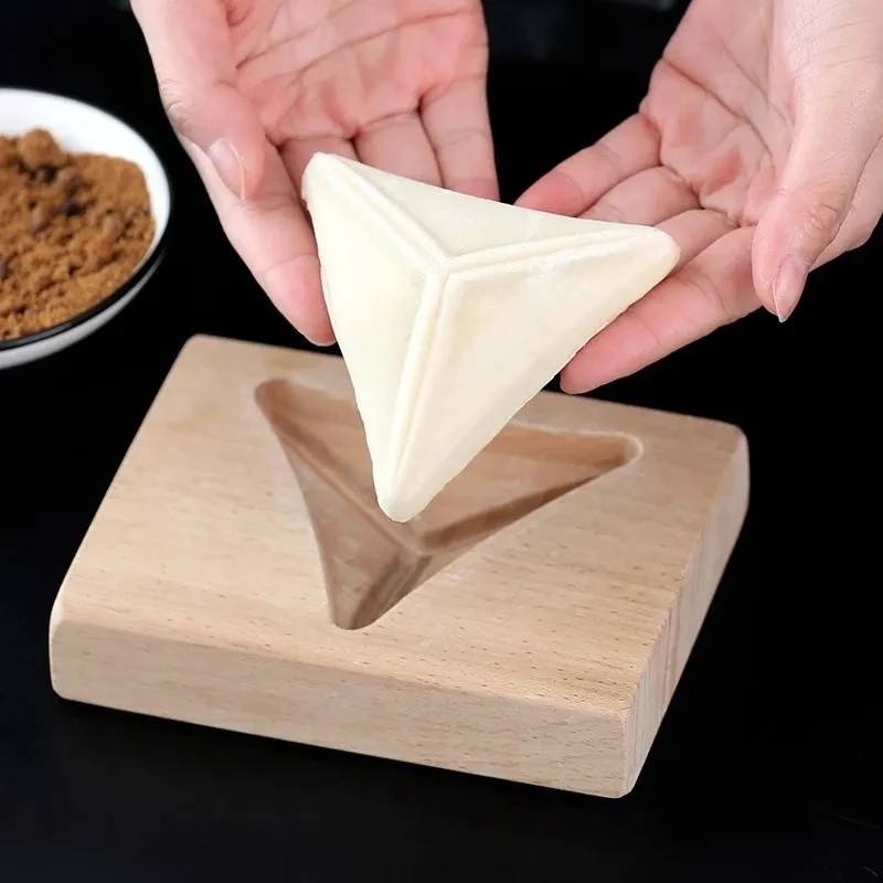 【俞文】木制模具青团DIY清明果糖包糯米果糍粑团子糖三角
