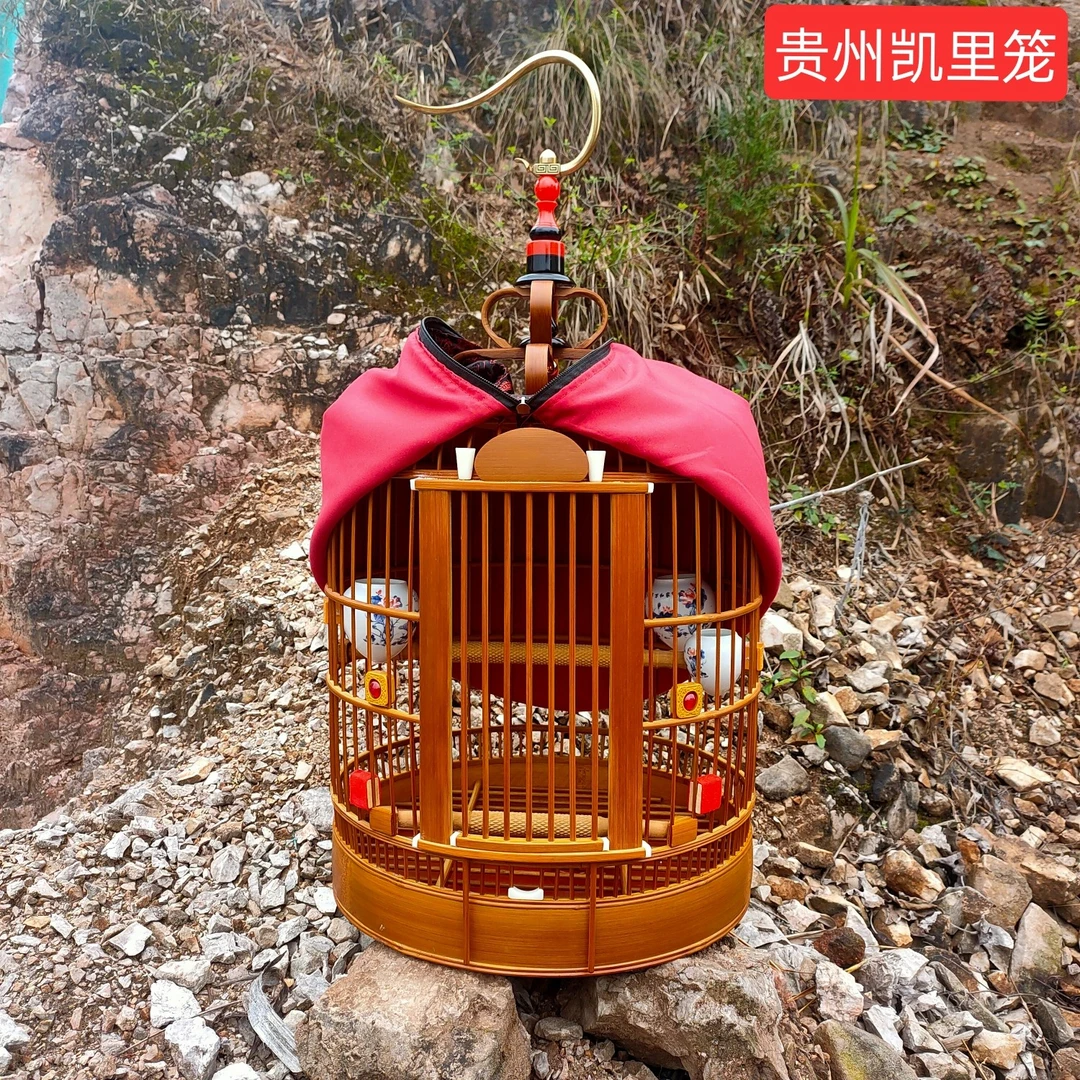 2022升级版凯里画眉鸟笼手工鸟笼