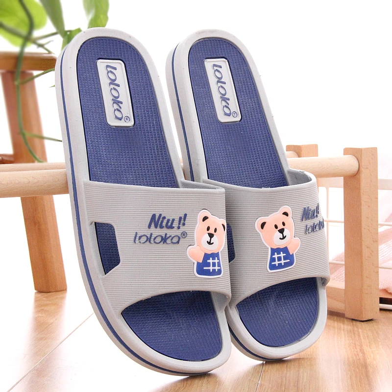 路路佳凉拖鞋男士夏季室内居家厚底情侣款软底防滑浴室洗澡拖鞋女