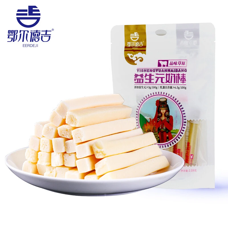 【鄂尔多斯助农馆】鄂尔德吉益生元奶棒118g