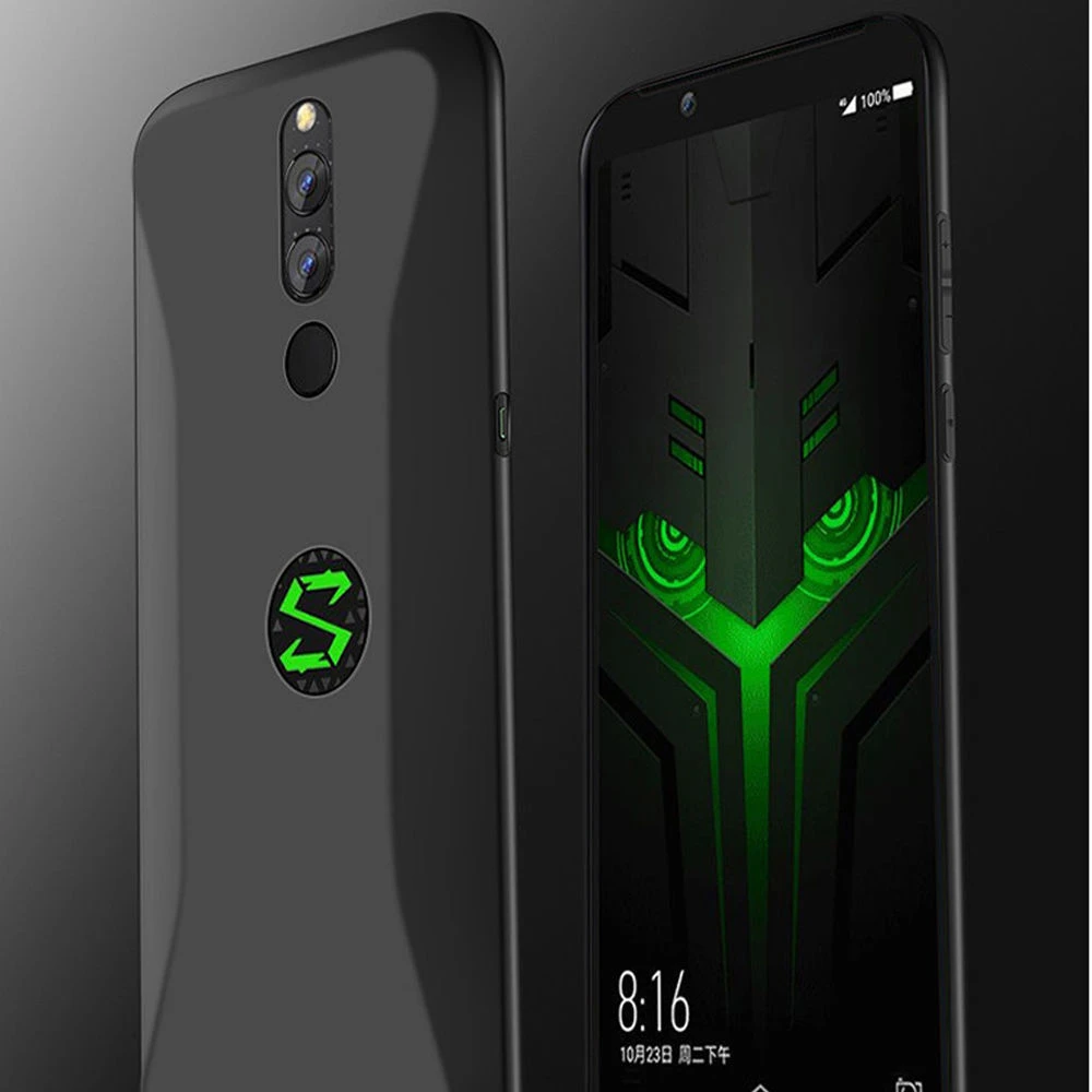 小米黑鲨Helo手机壳黑色磨砂全包防摔AWM-A0软壳硅胶保护套简约壳