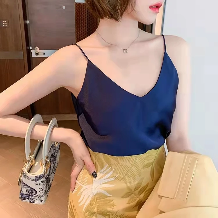 女背心打底打底吊带内搭时尚百搭美背夏季外穿气质网红性感修身版