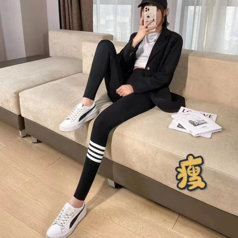 春夏款升级鲨鱼裤 小脚显瘦芭比裤 高腰提臀塑型瑜伽裤运动健身裤