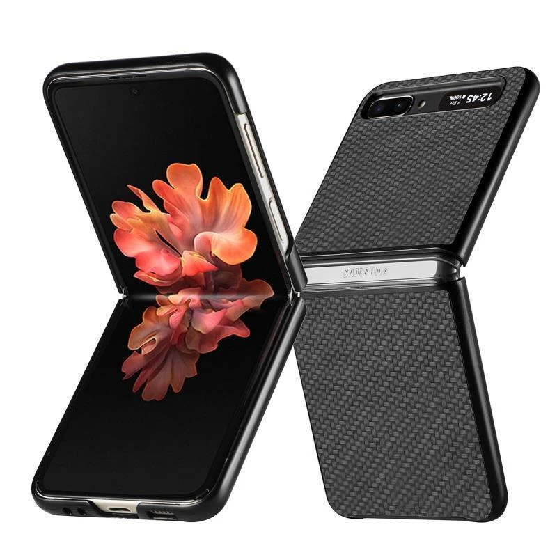 适用三星zflip手机壳超薄Galaxy Z Flip折叠5g保护套sm-f7000防摔