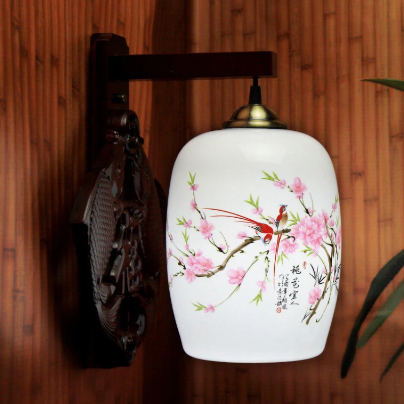 壁灯现代简约LED床头灯卧室创意欧式美式客厅楼梯过道灯 酒店灯具