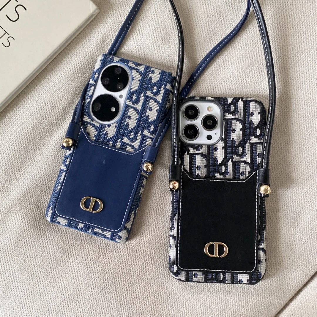 苹果XS潮牌高档斜挎手机壳可插卡清限量版清p50女款网红mate30pro