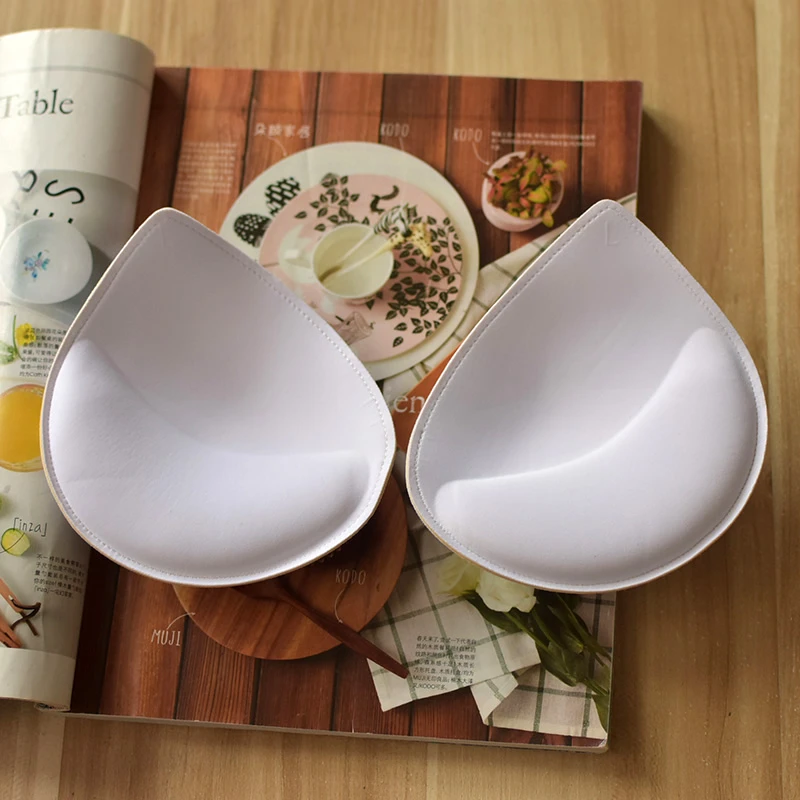 吊带背心运动内衣水滴美背替换胸托内衬cos胸垫推荐乳胶胸垫插片