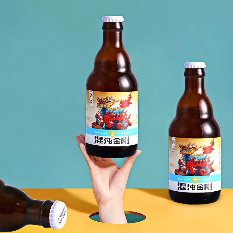【冲刺双11】十二混沌金刚精酿啤酒比利时风味白啤296ml*12瓶装
