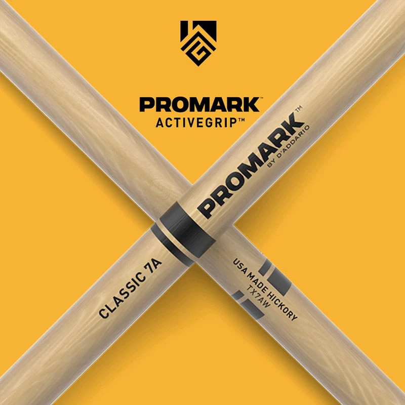 美产ProMark鼓棒5a胡桃木7a 5b鼓棒架子鼓爵士鼓鼓锤鼓槌棍