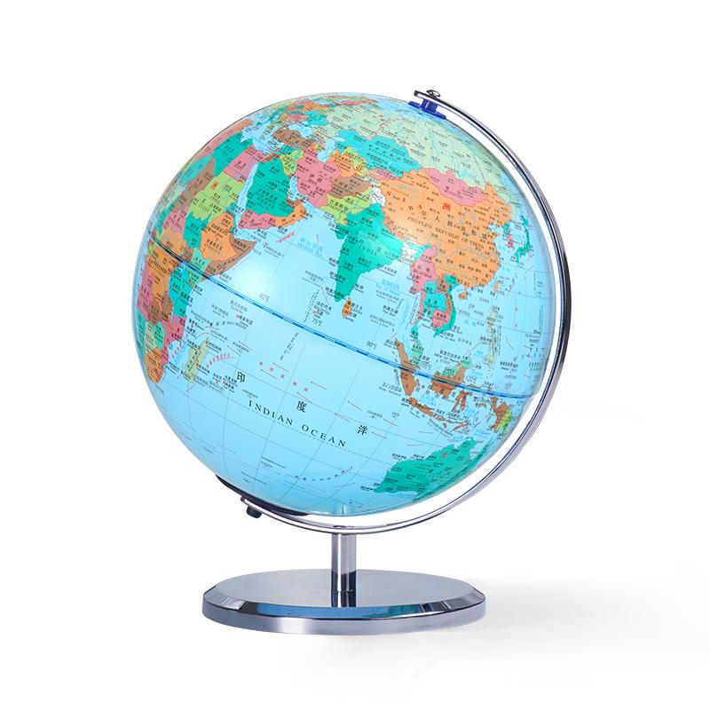 北斗儿童ar智能地球仪高清20厘米可旋转全景认识地理(金属底座)-详情
