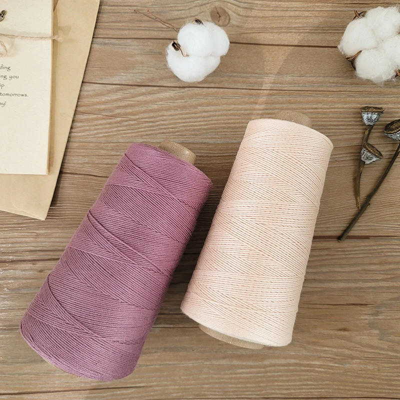 毛儿毛线 竹苇棉 夏季手编线 手工DIY材料包钩针棒针用棉线