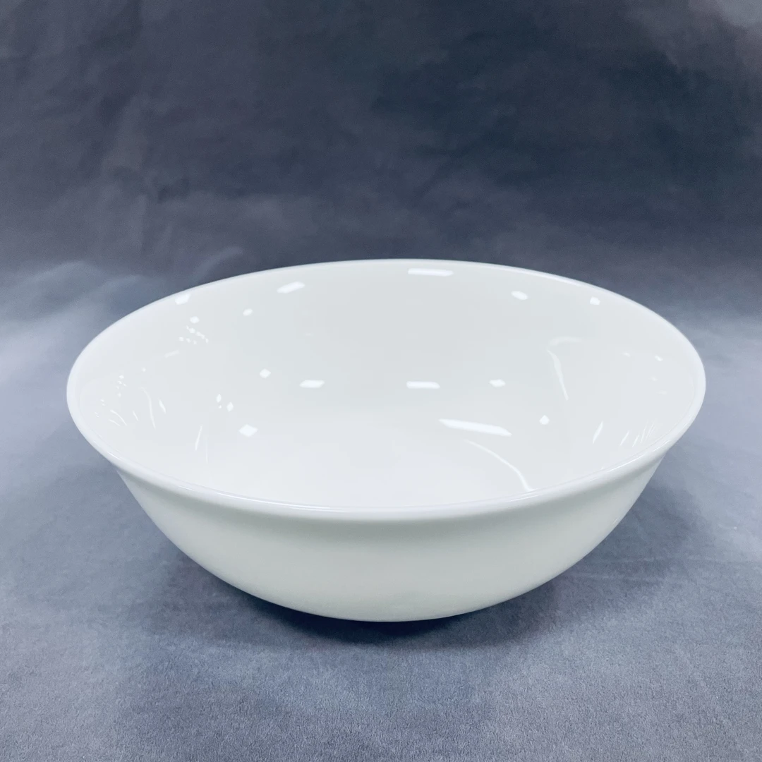 精品骨质瓷面碗6.75寸(17.2cm)买一送一