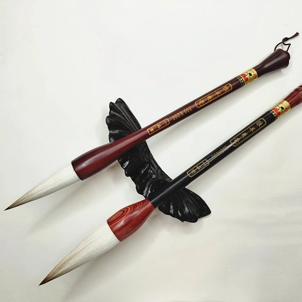 兼毫毛笔，中长峰斗笔，写对联，三羊七狼，书法创作，厂家直销