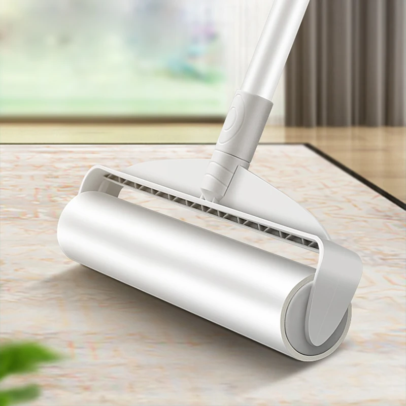 【靓涤】粘毛器可撕滚筒地板地毯清洁去毛刷清理粘毛大号粘尘纸黏