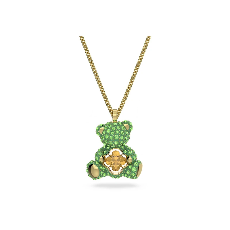 Swarovski/施华洛世奇 合金仿水晶项链 爱意礼物心动小熊时尚轻奢