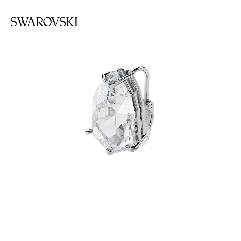 Swarovski/施华洛世奇 合金仿水晶耳饰  【达人】夸张耳夹单只白色