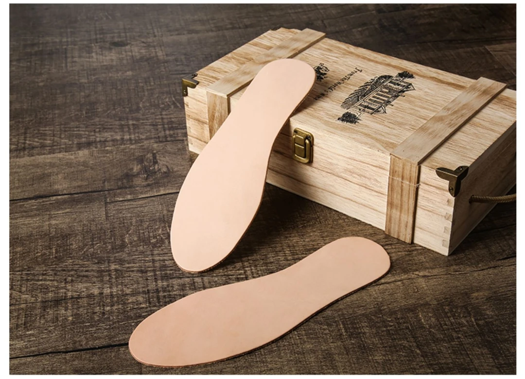 男女真皮鞋垫吸汗防臭牛皮鞋垫头层牛皮进口黄牛皮常规防臭鞋垫