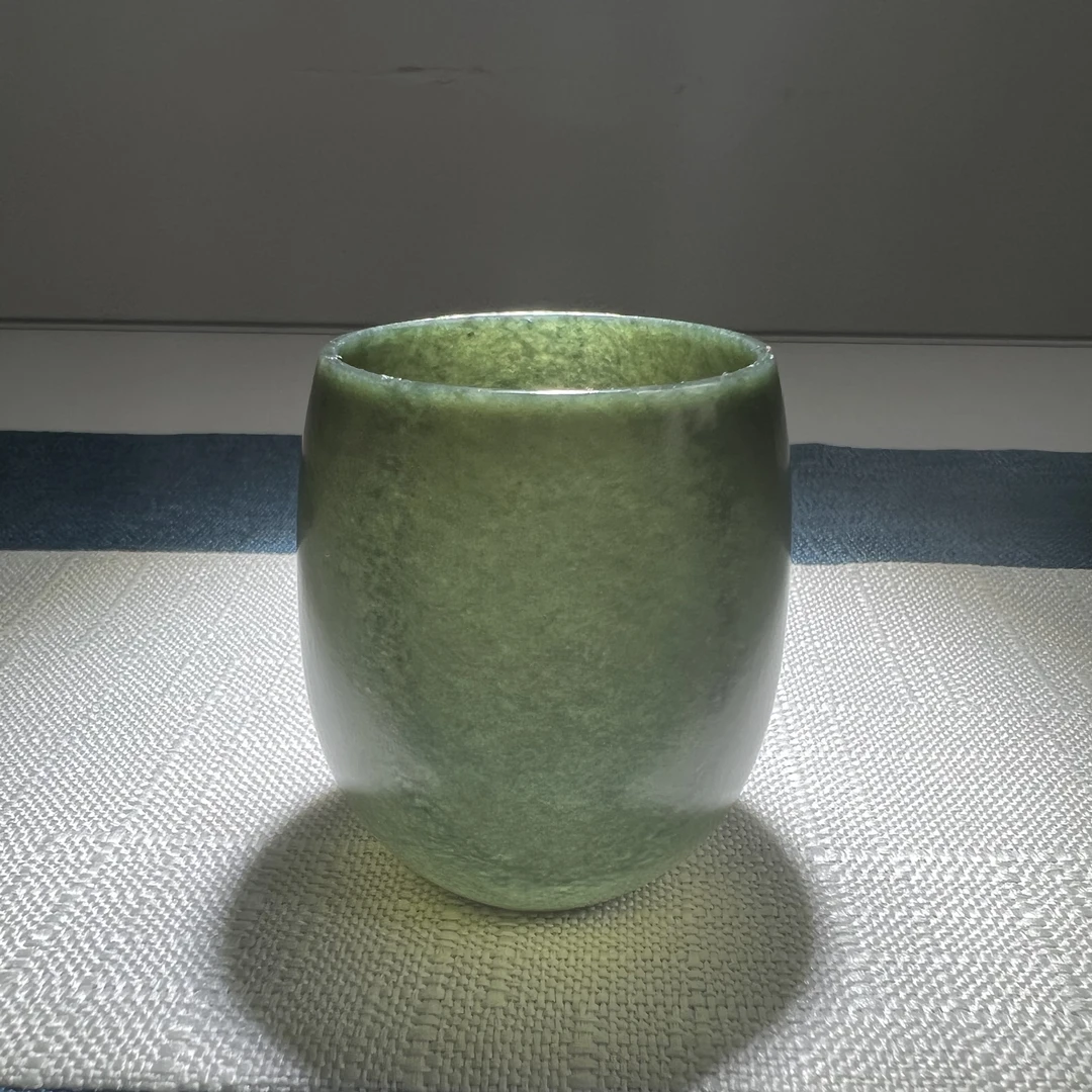 055013 和田玉青玉 闻香杯