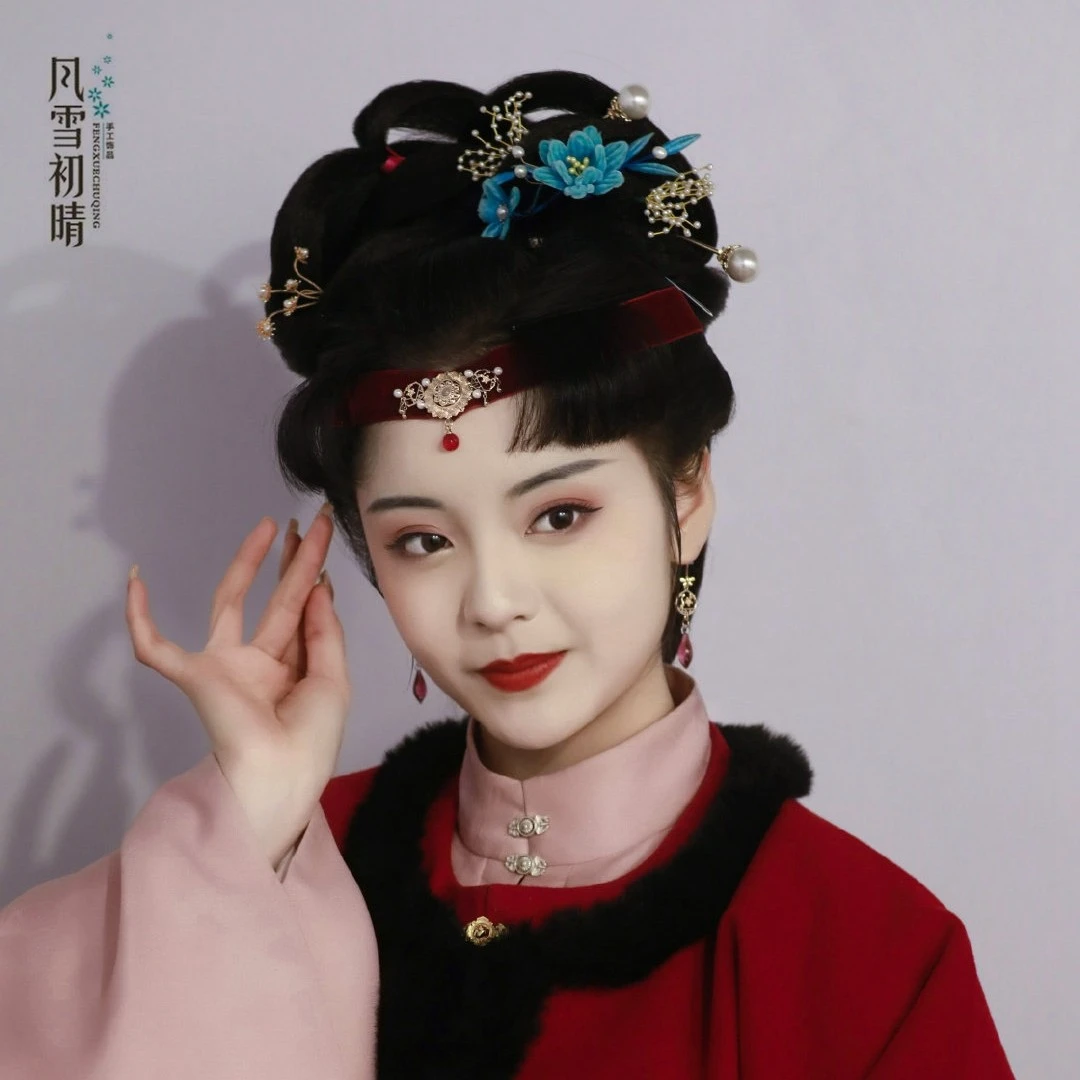 风雪初晴蘅芜原创设计【四月同款大明少女】发簪复古风汉服配饰发饰