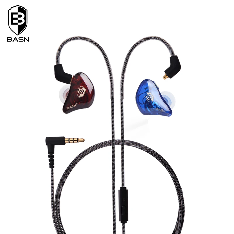 舞台新款运动跑步耳机带麦k歌有线高音质耳挂式重低音直播专用