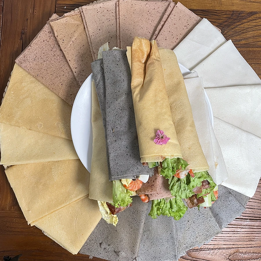 山东杂粮手工煎饼开袋即食轻食