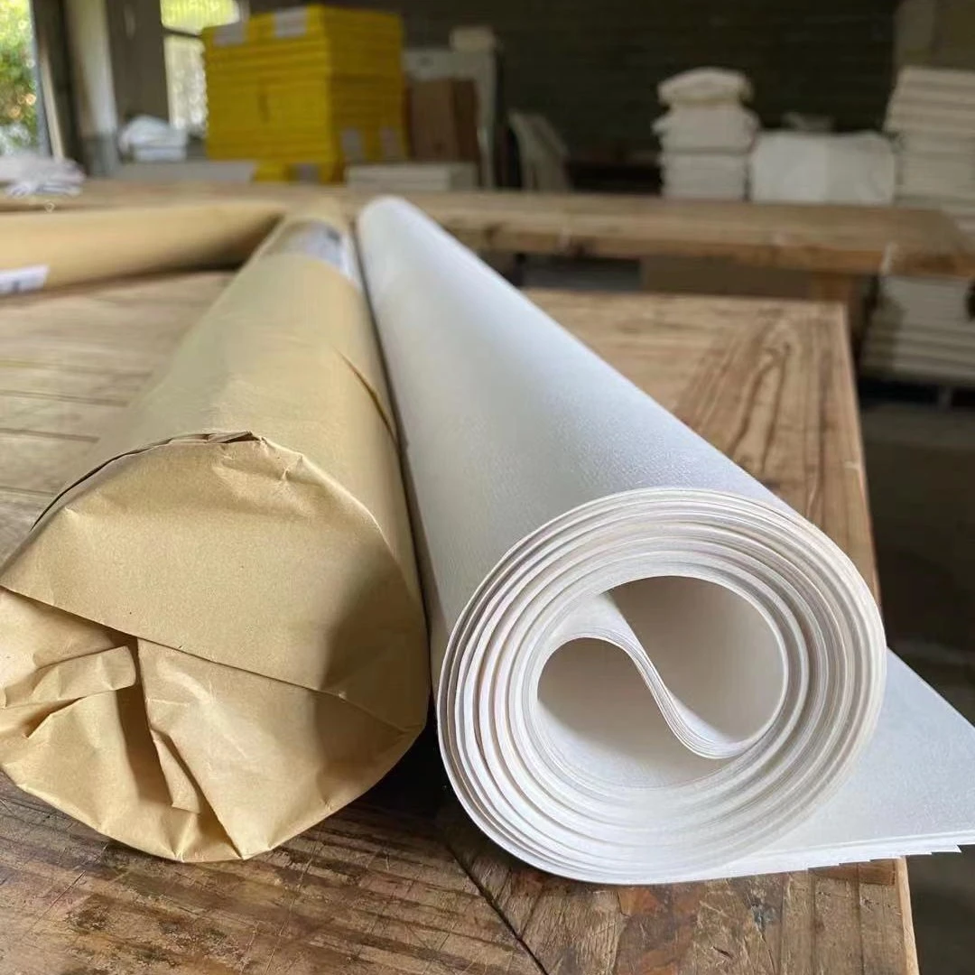 纯手工加厚檀皮 八尺丈二丈六丈八二丈三丈 国画山水国展创作纸