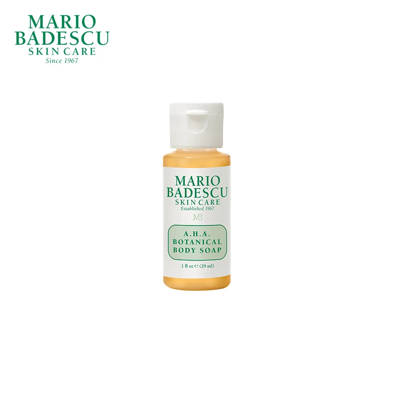 MARIO BADESCU AHA果酸沐浴露改善鸡皮粗糙去角质29ml*50