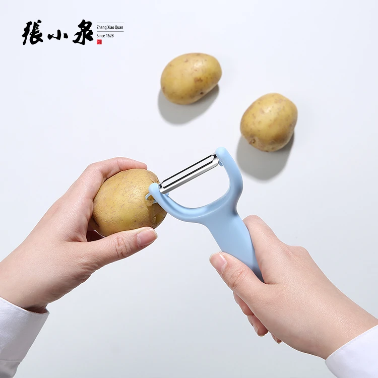张小泉不锈钢削皮刀刮皮刀削皮器刨皮刀削水果瓜果刨土豆黄瓜好用