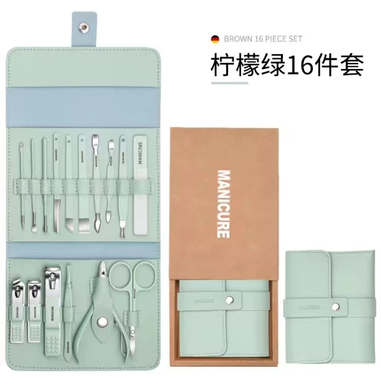 古朵猫家用不锈钢指甲钳高档剪厚指甲专用指甲剪刀剪脚甲全套修甲