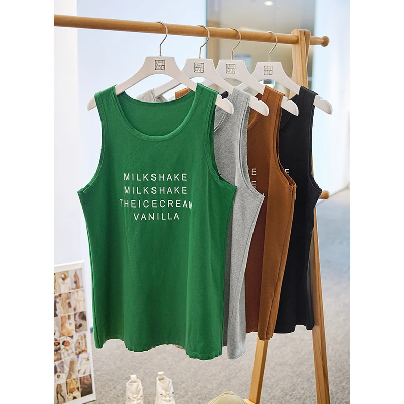 美洋MEIYANG【特卖捡漏】沙滩俱乐部背心 字母老人汗衫T恤