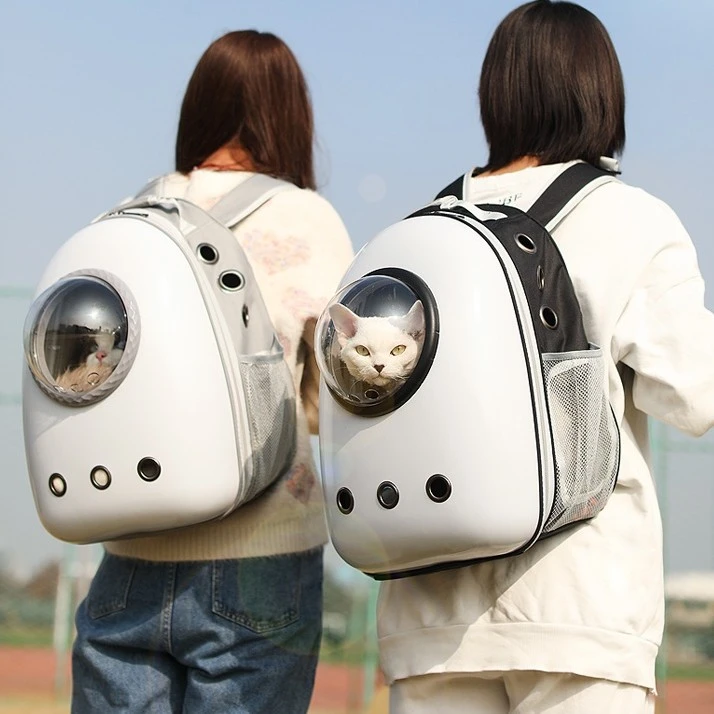 猫包外出便携带太空舱大容量背书包冬天透气双肩猫咪笼子宠物用品