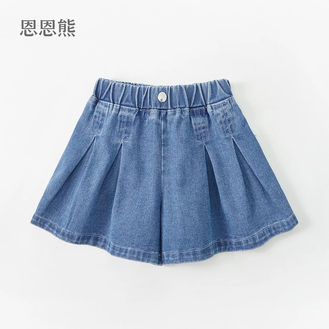 【捡漏90码】女童夏季韩版时尚洋气牛仔舒适短裙裤21294
