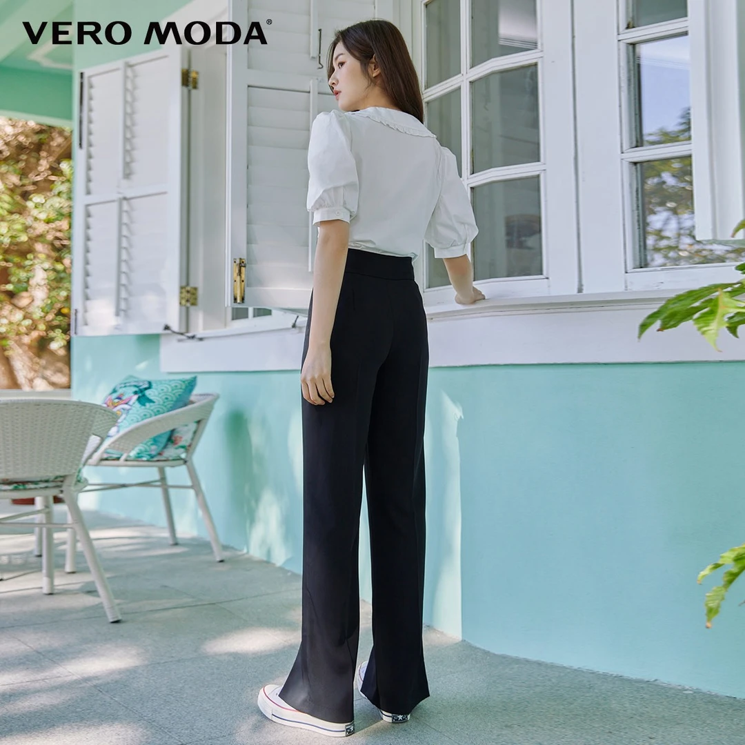 2012【金拐子专属】Vero Moda休闲裤垂坠拖地长裤女百搭3222PL020