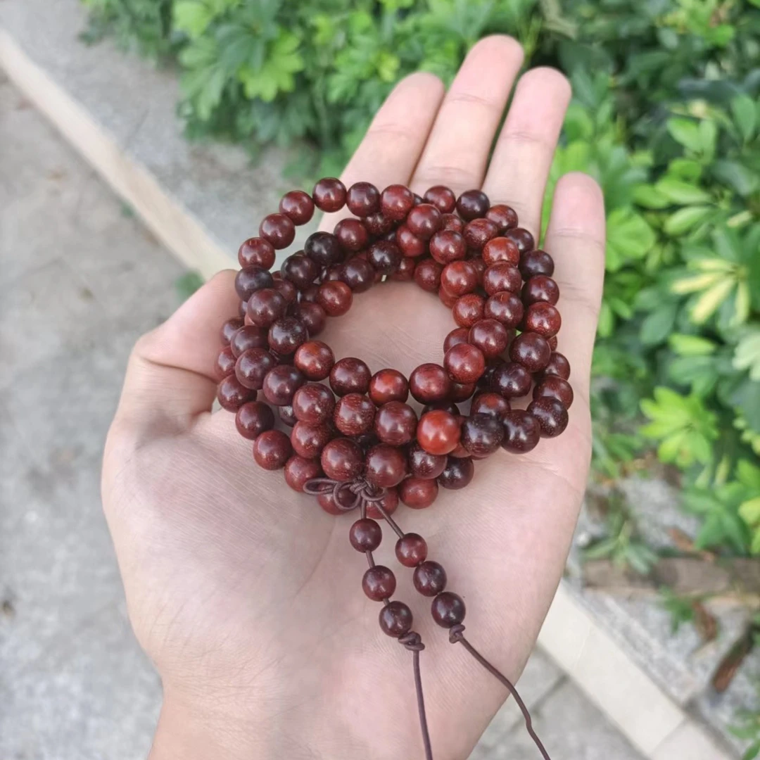 0.8血檀108木珠子手串