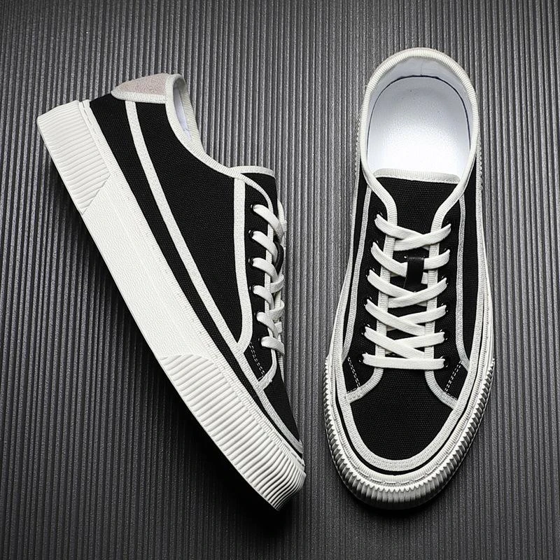 特大码男鞋45运动休闲板鞋46潮流透气帆布鞋47一脚蹬低帮懒人鞋48