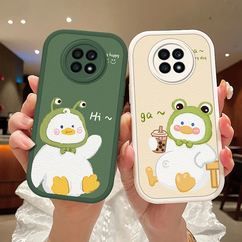 超萌鸭适用华为荣耀x20手机壳X20se轻薄散热荣耀x10硅胶防摔小羊