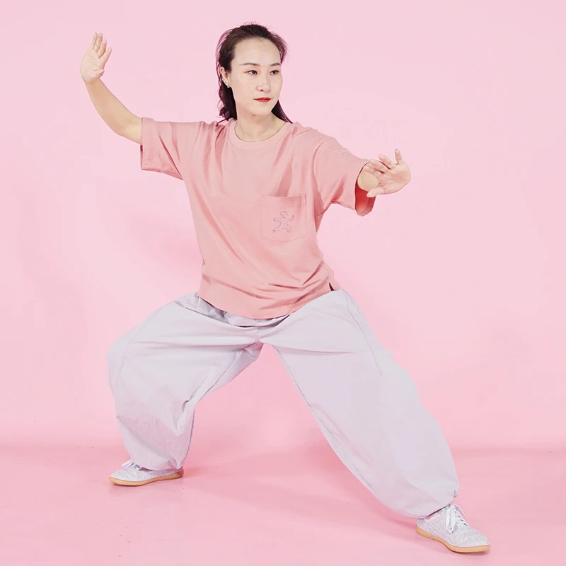感恩太极【31号】2025夏季新款太极服女太极拳八段锦练功服男上衣